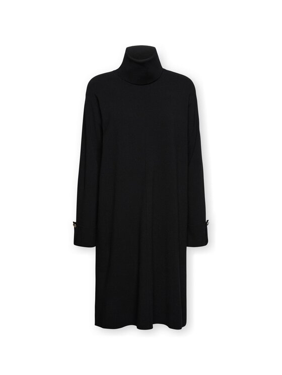 Elena Mirò Elena Mirò Vestito da giorno 7600Z000128N033 Nero A-Line Fit
