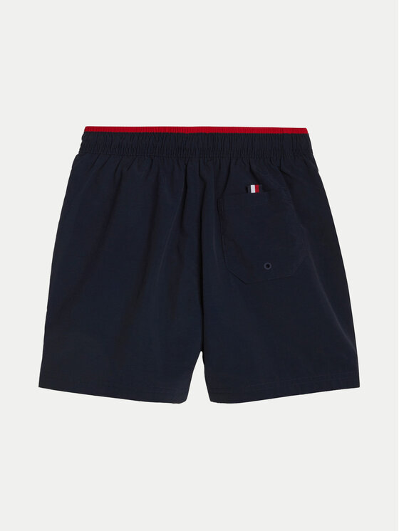 Tommy Hilfiger Tommy Hilfiger Szorty kąpielowe UB0UB00526 Granatowy Regular Fit