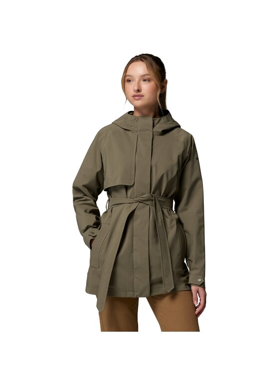 Columbia Columbia Kurtka outdoor 215472 Zielony Regular Fit