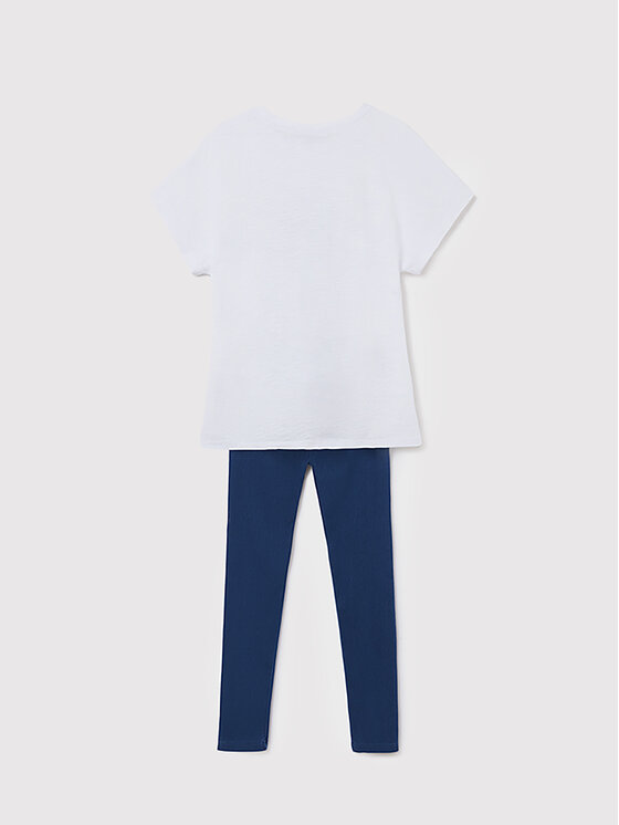 Completo T-shirt e leggings 6742 Multicolore