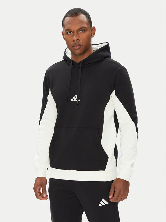 adidas adidas Tepláková souprava Fleece Colorblock KB5264 Černá Regular Fit