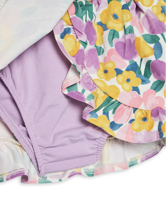 Mayoral Mayoral Komplektas: marškinėliai ir sijonas 1934 Spalvota Regular Fit