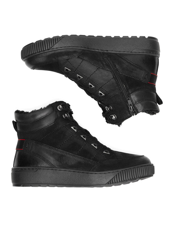Go Soft Go Soft Botine WI23-PIKOLA-07 Negru