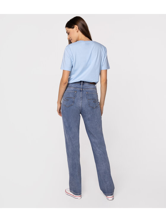 Lee Cooper Lee Cooper Jeansy PARIS 9840 Niebieski Straight Leg