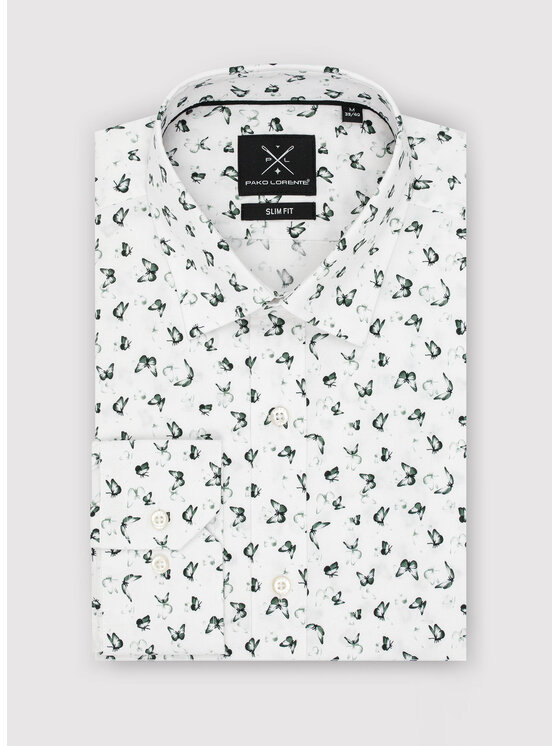 Pako Lorente Pako Lorente Koszula P23SF-1X-016 Biały Slim Fit