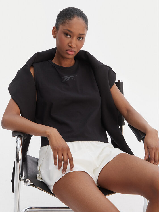 Reebok Reebok Top Erica RK25499CCW Schwarz Relaxed Fit