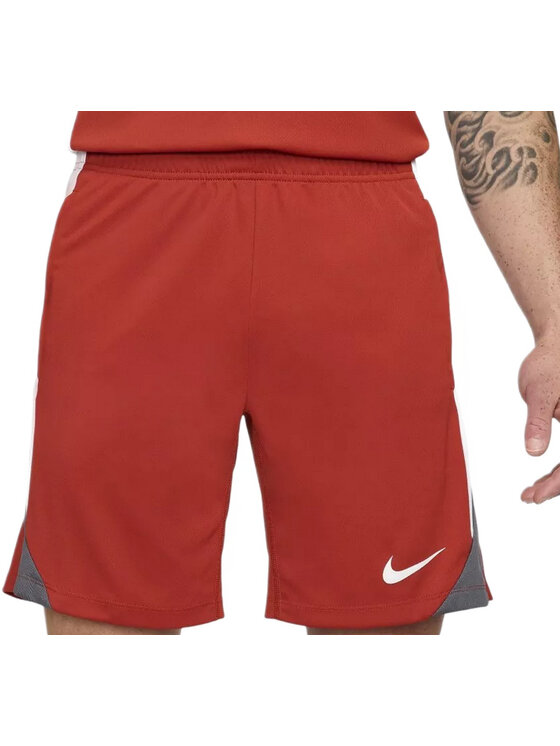 Nike Nike Szorty sportowe Strike Czerwony Regular Fit