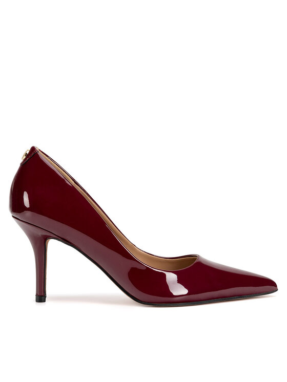 Nine West Nine West Pantofi cu toc subțire WFA3045-1A Vișiniu