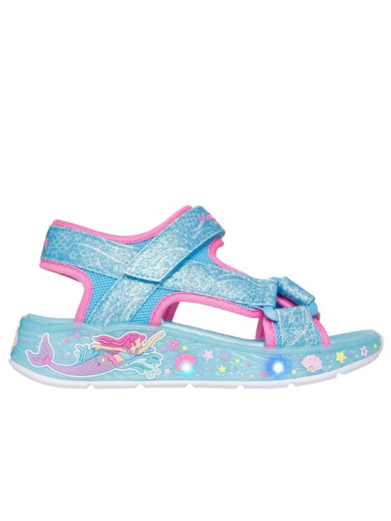 Skechers Skechers Sandały 303108L-BLMT Niebieski