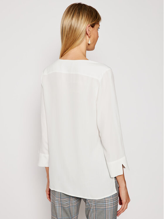 Marella Marella Blusa Minetta 31112611200 Bianco Regular Fit