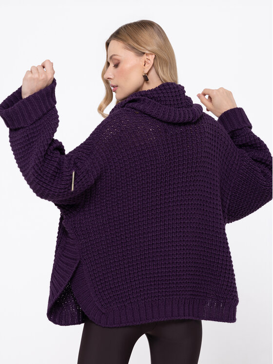LIDIA KALITA LIDIA KALITA Golf Ville Fioletowy Oversize