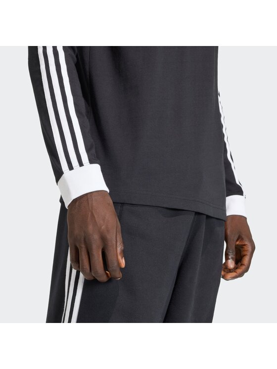 adidas adidas Longsleeve 3-Stripes KE3546 Schwarz Regular Fit
