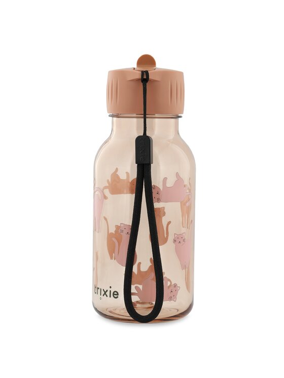 Trixie Baby Trixie Baby Bidon Butelka tritanowa 350 ml - Kot Różowy
