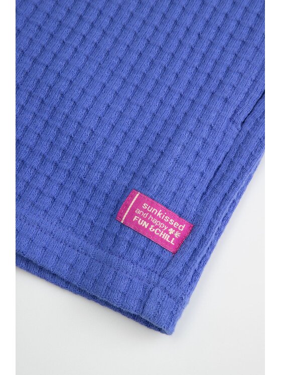 Coccodrillo Coccodrillo Bavlnené šortky WC6121401WGJ-014 Modrá Regular Fit