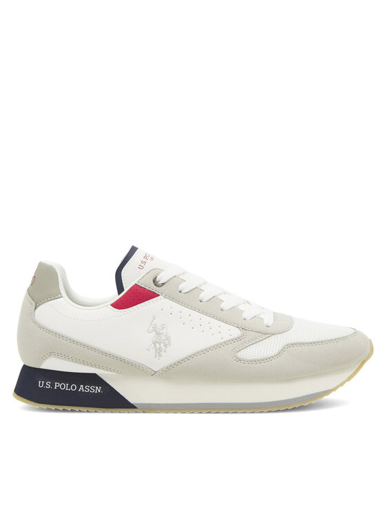 Sneakers U.S. Polo Assn. NOBIL003G Alb