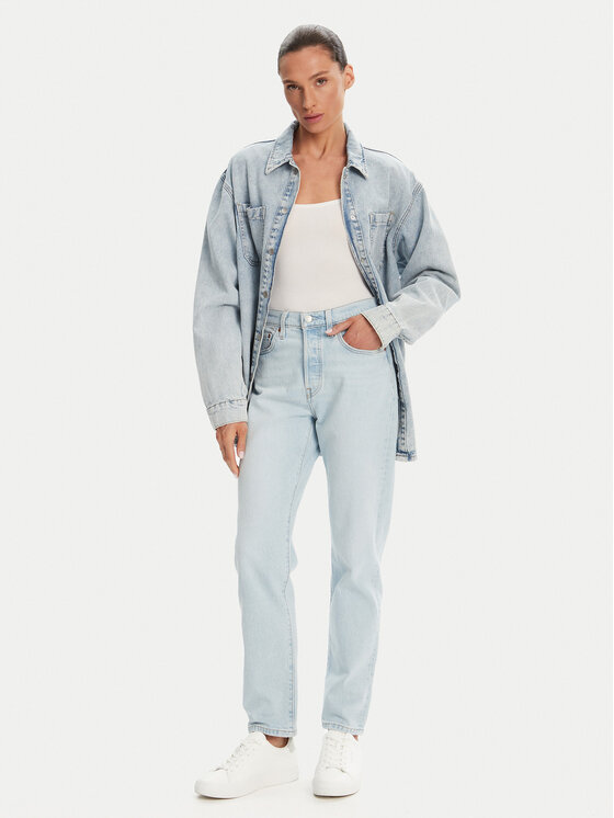Levi's® Levi's® Jeansy 501® 36200-0326 Modrá Cropped Fit