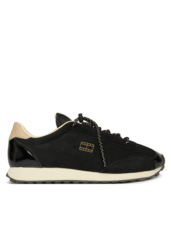 Tommy Jeans Tommy Jeans Laisvalaikio batai Tjw Retro Archive Runner Suede EN0EN03125 Juoda
