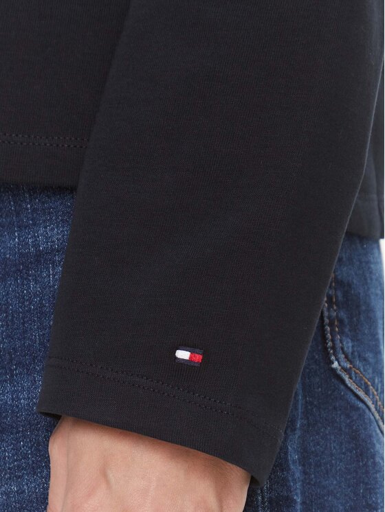 Tommy Hilfiger Tommy Hilfiger Majica WW0WW40292 Tamnoplava Regular Fit