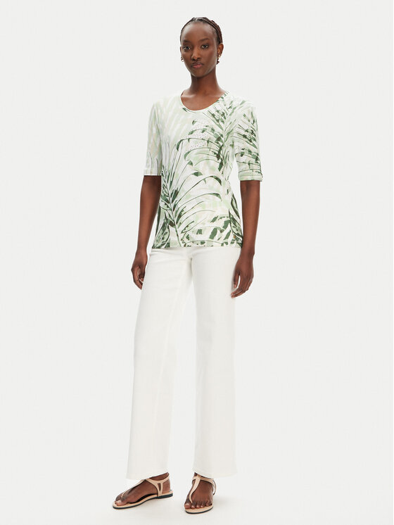 Olsen Olsen Bluse 11105126 Grün Regular Fit