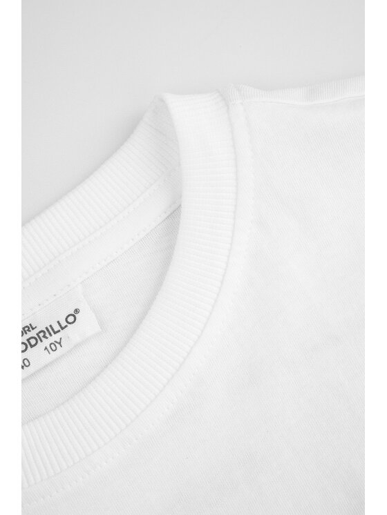 Coccodrillo Coccodrillo T-Shirt WC6143221VBA-001 Biały Regular Fit