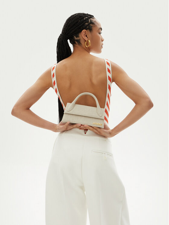 JACQUEMUS JACQUEMUS Torebka Le Chiquito Long 213BA004 Beżowy