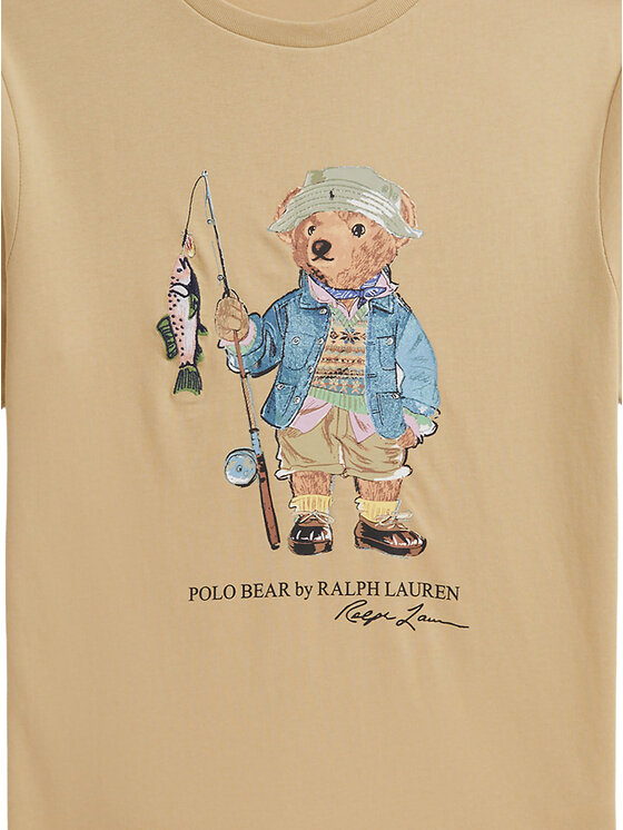 Polo Ralph Lauren Polo Ralph Lauren T-särk 323B20172001 Beež Regular Fit