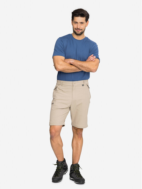 Viking Viking Spodnie outdoor Rocklyn 2in1 Man Beżowy Reglan Fit