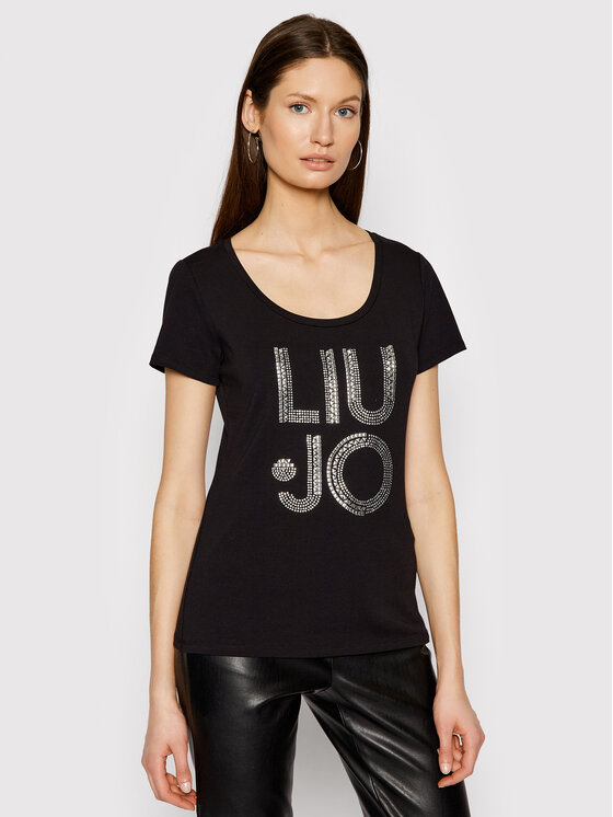 T-shirt WA1138 J5003 Nero Slim Fit