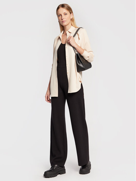 Pantaloni in maglia K20K204625 Nero Regular Fit