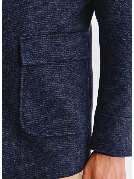 Pako Lorente Pako Lorente Płaszcz zimowy P25WF-7X-014 Granatowy Classic Fit