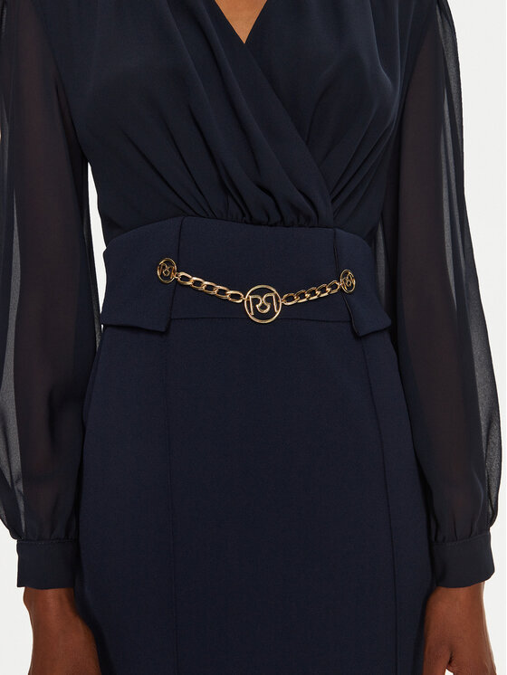 Rinascimento Rinascimento Coctailkleid CFC0120006003 Dunkelblau Regular Fit