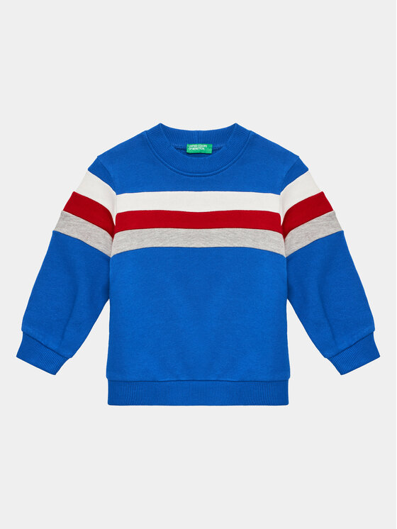 United Colors Of Benetton United Colors Of Benetton Felpa 3J68G10AQ Blu Regular Fit