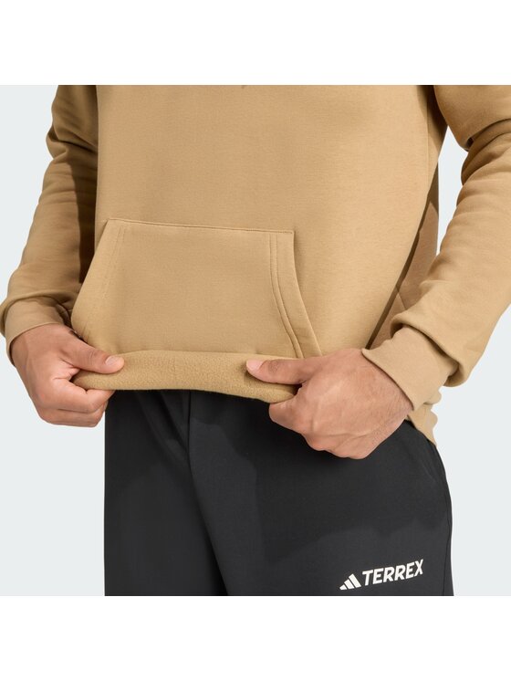 adidas adidas Bluza techniczna 132875 Brązowy Regular Fit