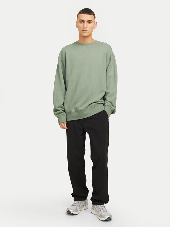 Jack&Jones Jack&Jones Majica dugih rukava Charge 12257853 Zelena Loose Fit