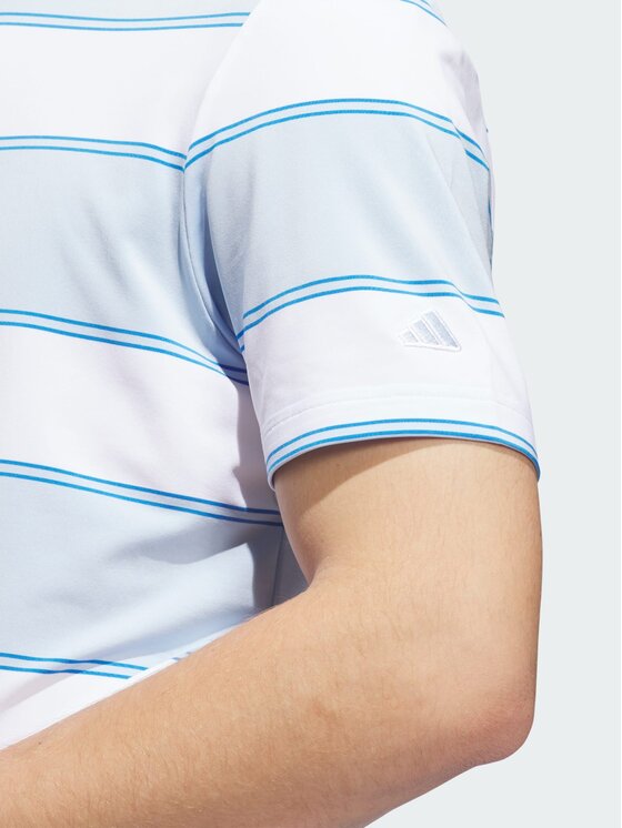 adidas adidas Polo 162334 Niebieski jasny Regular Fit