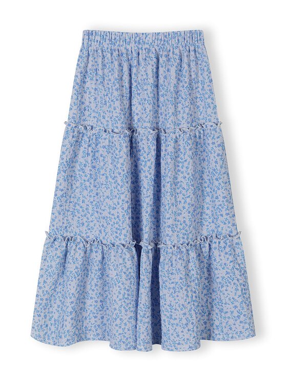 minoti minoti Spódnica maxi 30SKIRT151 Niebieski Regular Fit