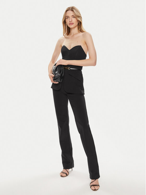 Elisabetta Franchi Elisabetta Franchi Kombinezon TU-015-42E2-4304 Czarny Regular Fit