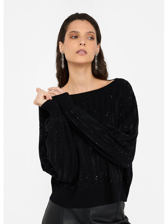 Liu Jo Liu Jo Maglione CF5271MA96EM9798 Nero Regular Fit