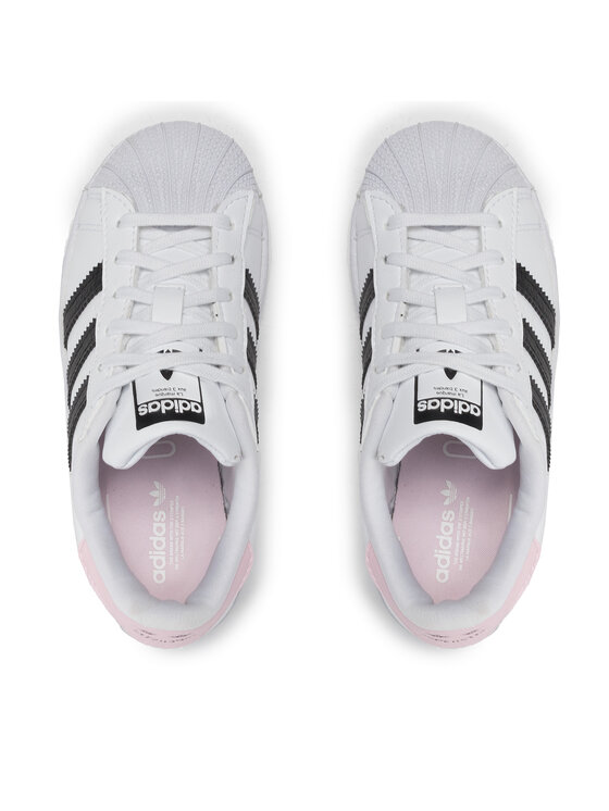 Adidas scarpe sales superstar c bianco