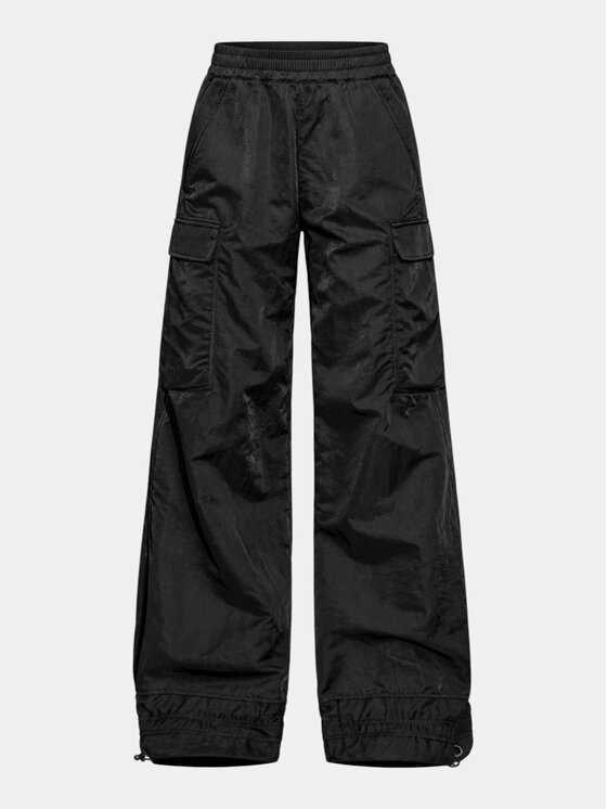 MADE BY SOCIETY MADE BY SOCIETY Spodnie materiałowe P27807FS2479990-PANTALON Czarny Basic Fit