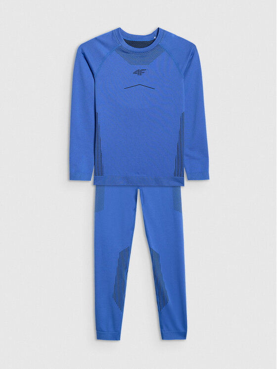 4F 4F Komplet bielizny termoaktywnej SKI UNDERWEAR Niebieski