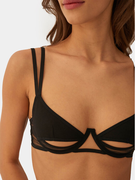 Undress Code Undress Code Biustonosz balkonetka Fantasie 457 Czarny