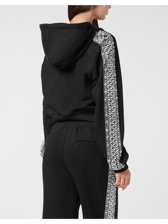 PHILIPP PLEIN PHILIPP PLEIN Bluza 26305 Czarny Regular Fit