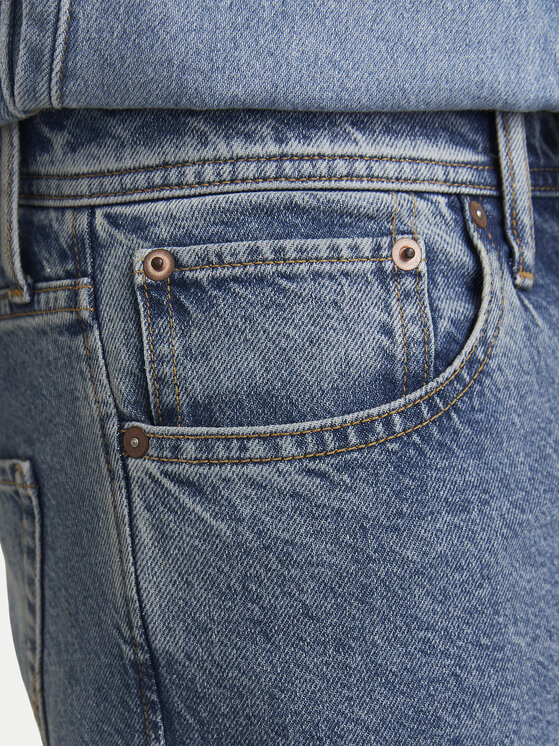Jack & Jones Jack & Jones Džinsai Alex 12269484 Mėlyna Straight Leg