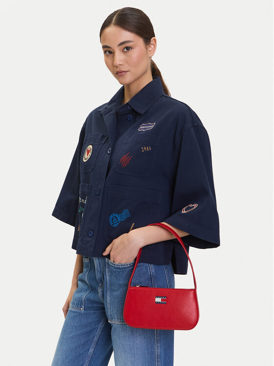 Tommy Jeans Tommy Jeans Τσάντα Tjw Ess Must Shoulder Bag AW0AW16966 Κόκκινο