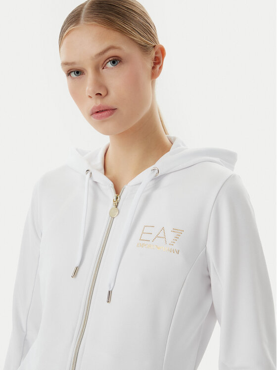 EA7 Emporio Armani EA7 Emporio Armani Sportinis kostiumas 8NTV51 TJ9RZ M0003 Balta Regular Fit