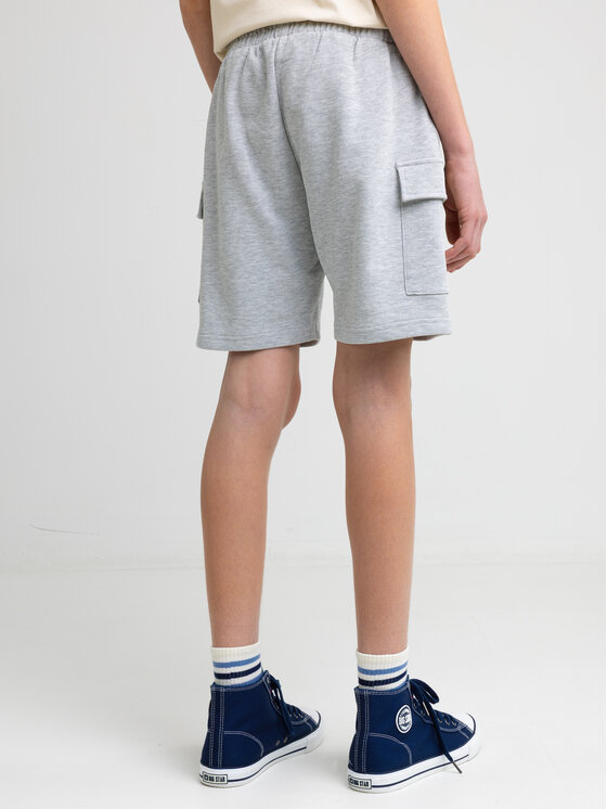 BIG STAR BIG STAR Szorty materiałowe VILER Szary Basic Fit