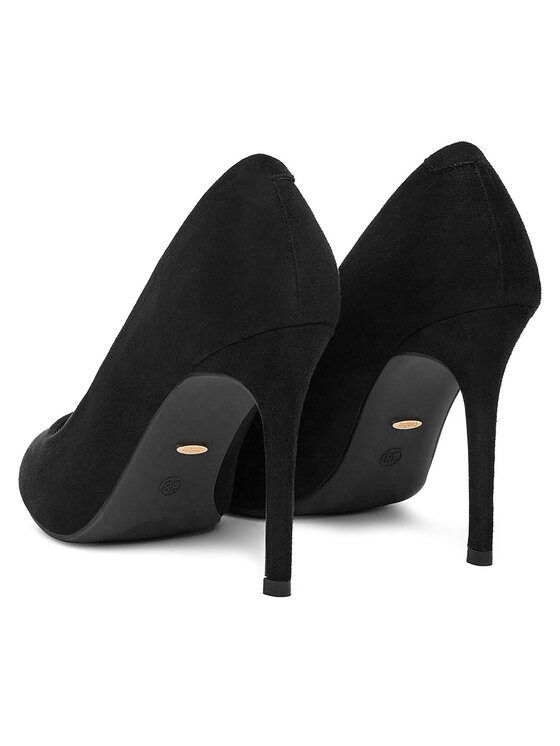 DeeZee DeeZee Pantofi cu toc subțire DBC-37237-1 Negru
