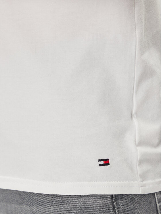 Tommy Hilfiger Tommy Hilfiger 3 marškinėlių komplektas UM0UM03137 Balta Regular Fit