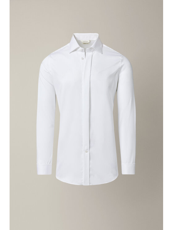 Lancerto Lancerto Koszula Tenera KO073126000053 Biały Slim Fit